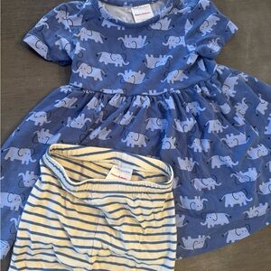 12-18m Hanna Anderson Dress set